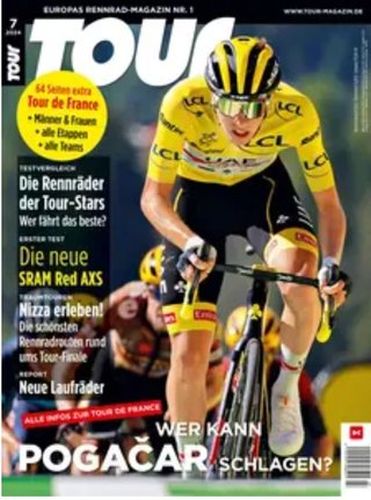 Cover: Tour Das Rennrad Magazin Juli No 07 2024