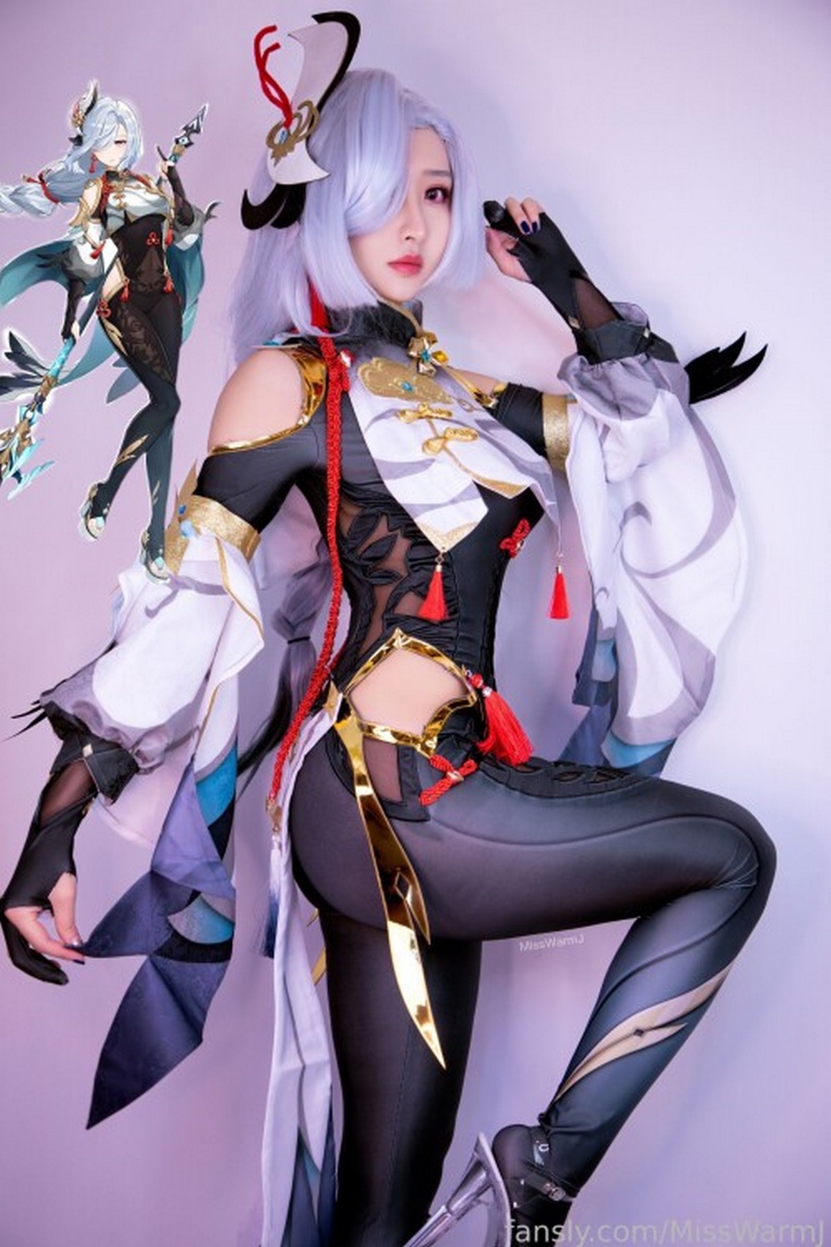 MissWarmJ Shenhe Cosplay HD Photo Collection [29P-61.9M]插图3