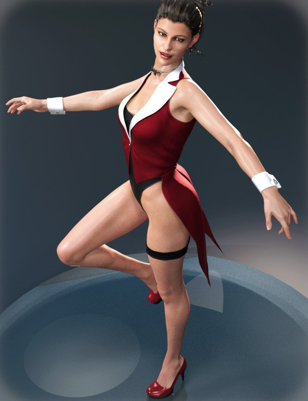 Show Girl Costume for Genesis 8 Female(s)