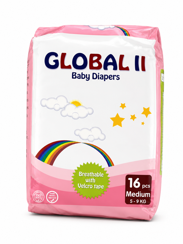 Global (M) 6–11kg 16pcs