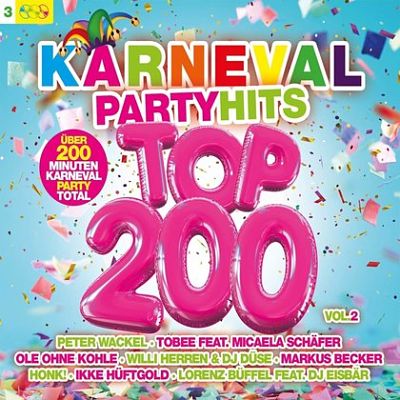VA - Karneval Partyhits Top 200 Vol.2 (3CD) (11/2018) VA-Kar218-opt