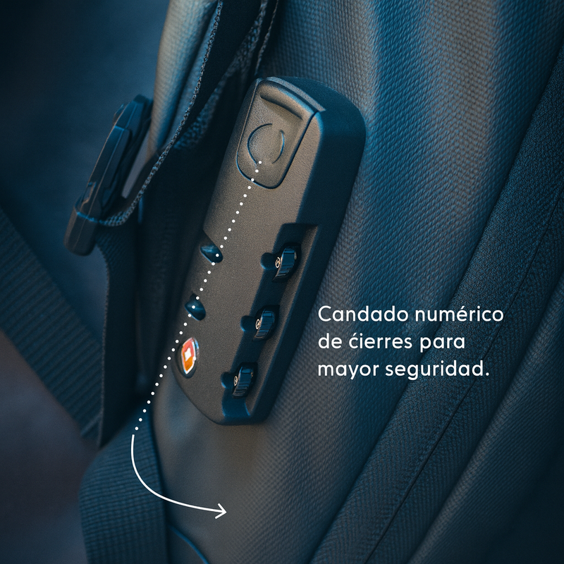 Candado numérico y cierres