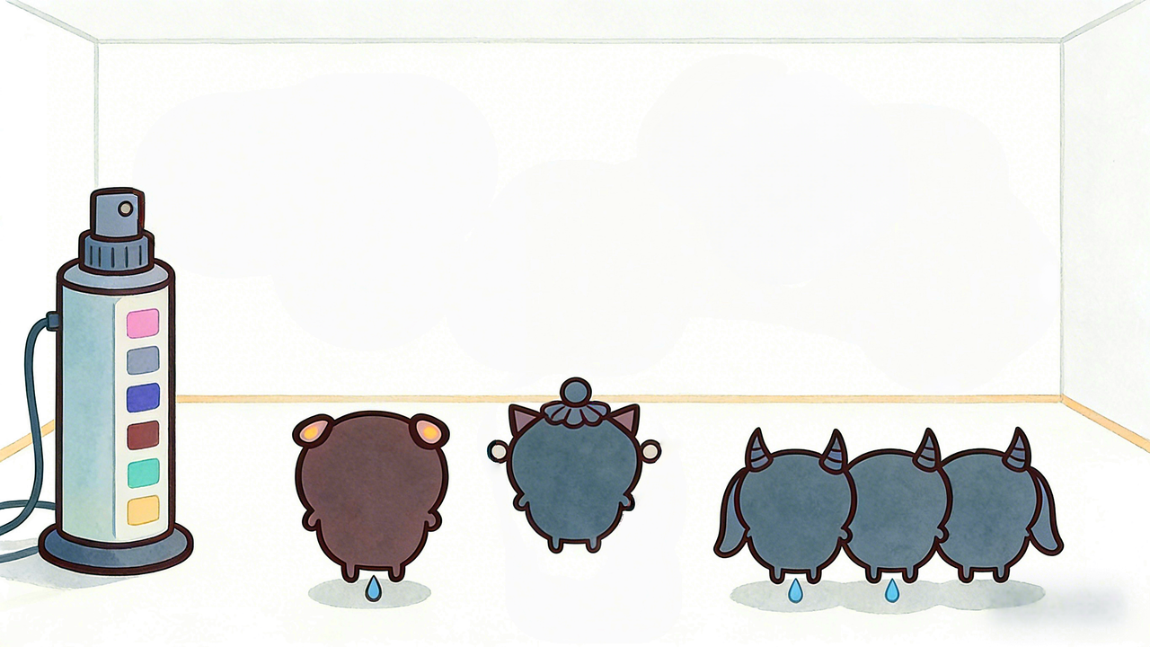 Emotion Color Ticket Blending Room