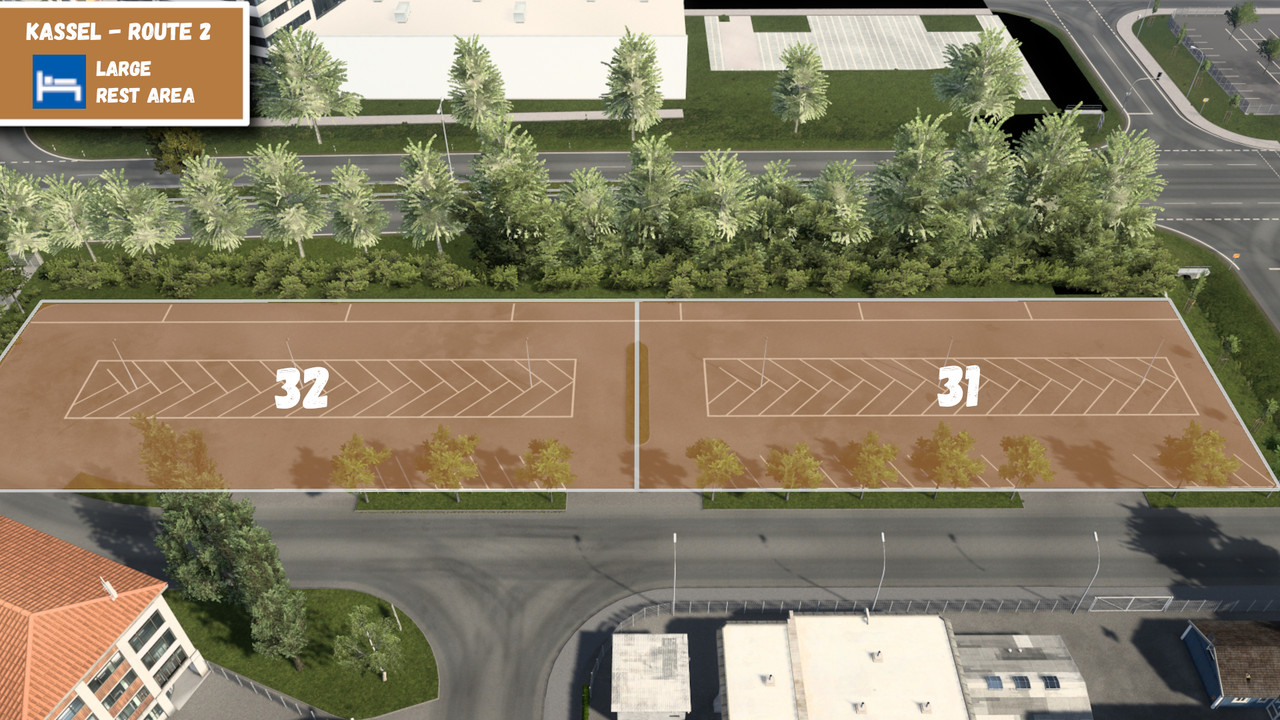 Kassel - Big rest area