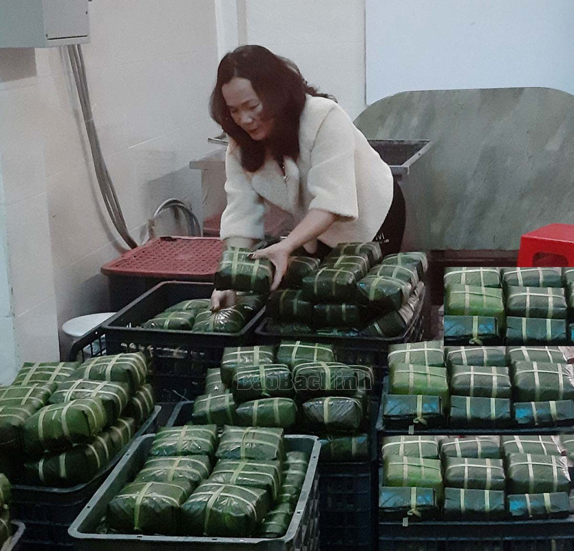 bánh chưng niềm xá bắc ninh