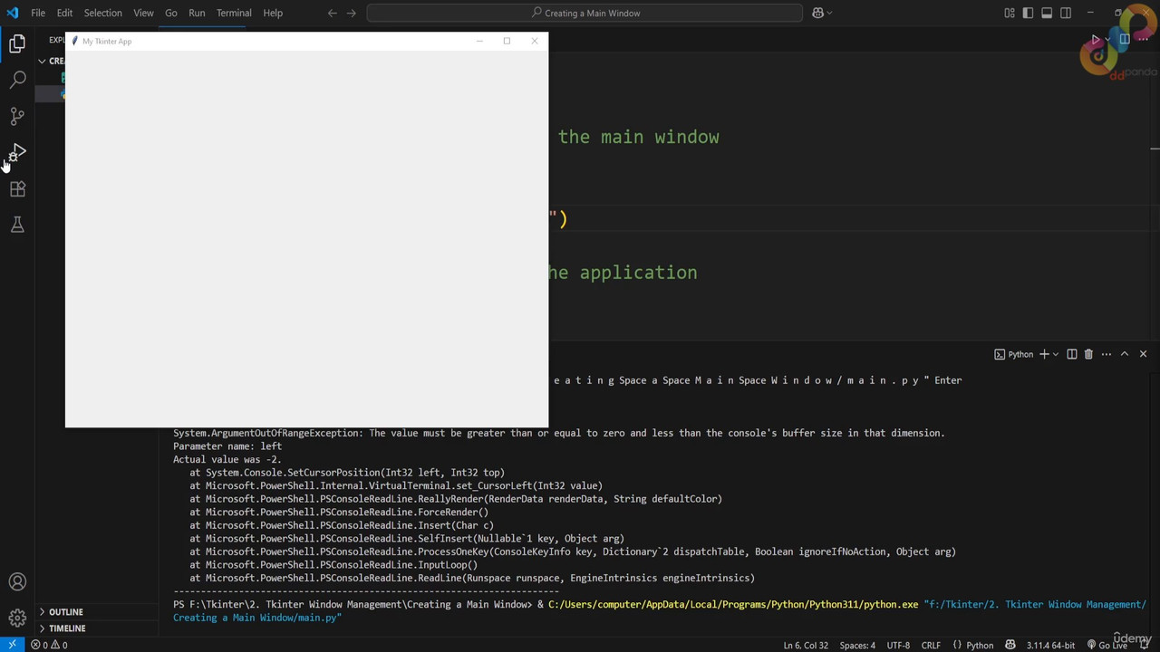 5 Tkinter Window Management 0002 screenshot