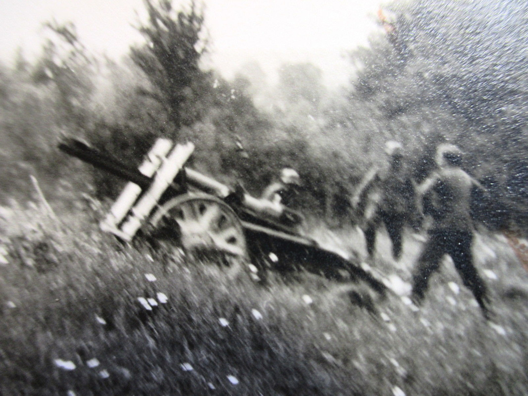 2. WK WW Rar KANONE MG FLAK GESCHÜTZ2