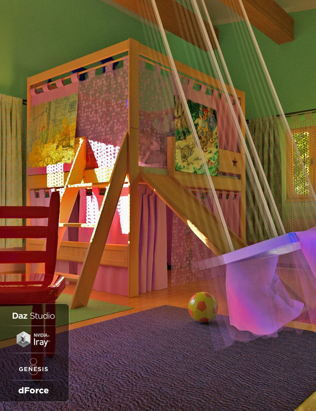 dForce Play Bedroom