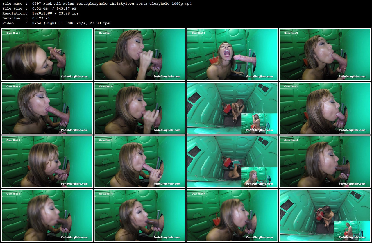 0597 Fuck All Holes Portagloryhole Christylove Porta Gloryhole 1080p mp4