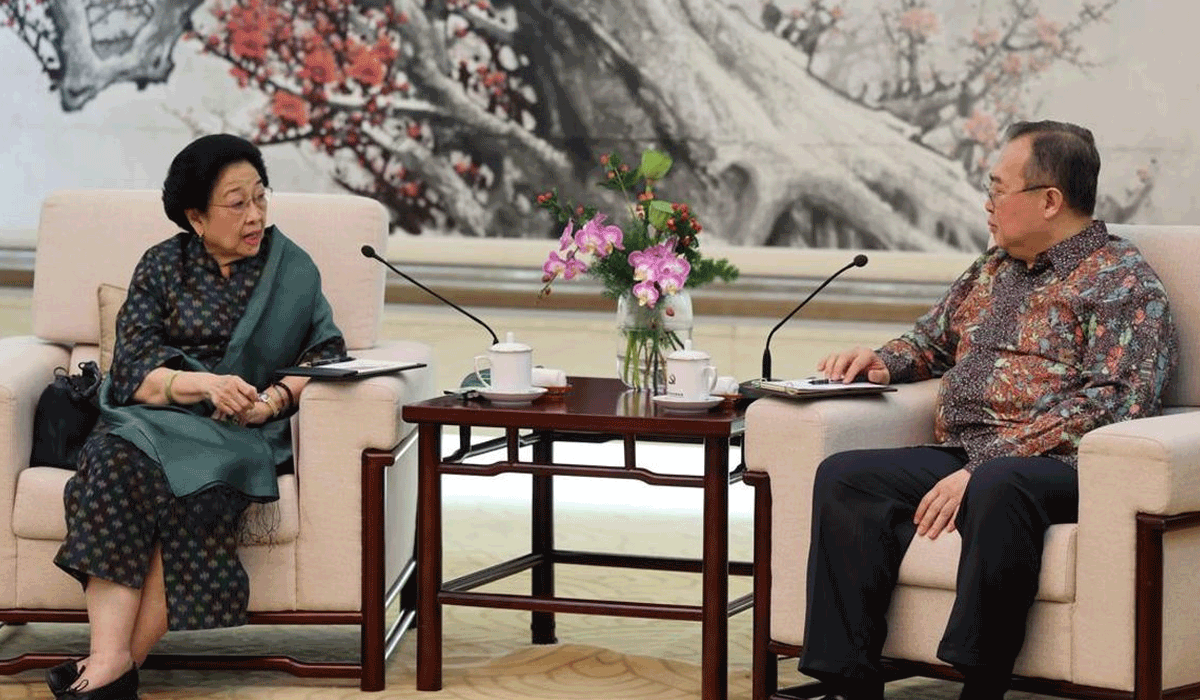 Megawati Bertemu Menteri Liu, Terima Buku dan Pesan Khusus dari Xi Jinping