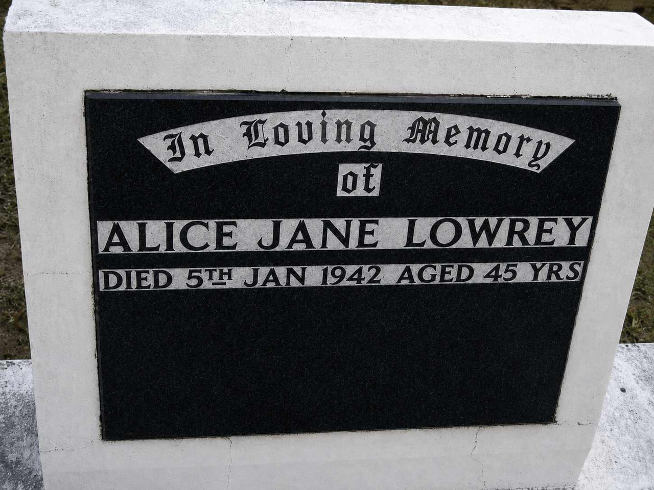 Alice Lowrey 2
