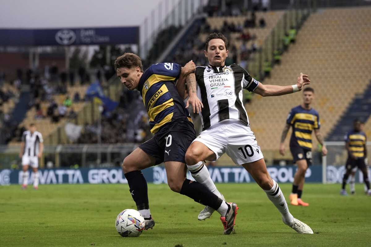 Udinese vs Parma, 20h00 ngày 18/04