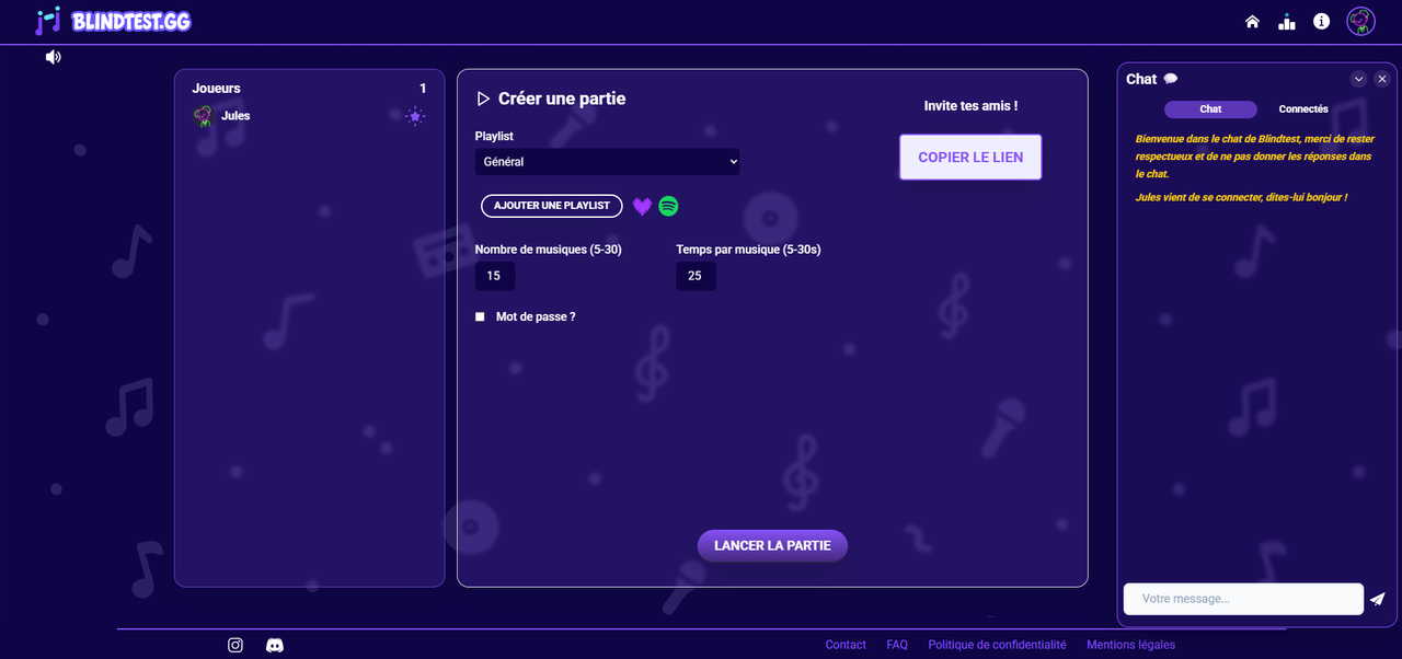 Custom game