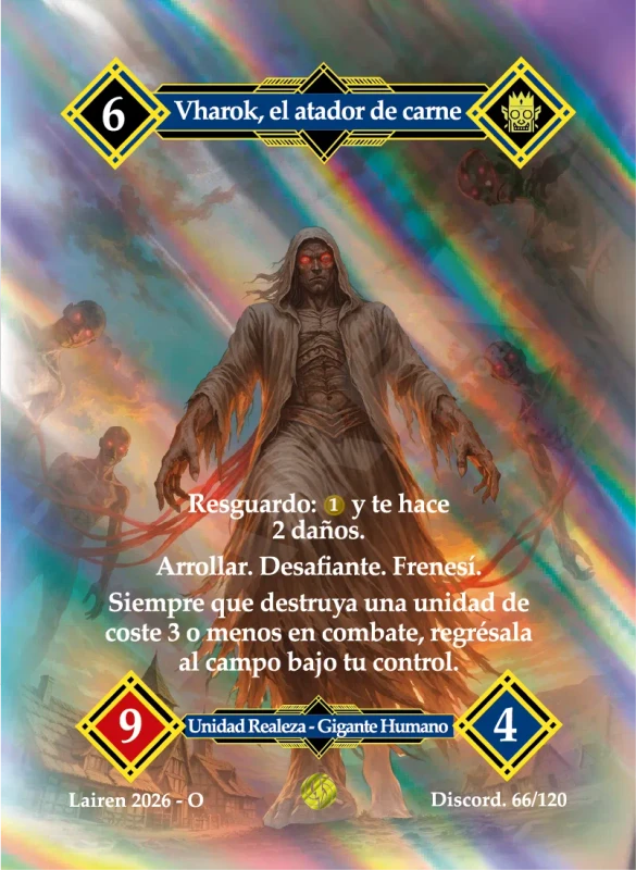 VHAROK, EL ATADOR DE CARNE