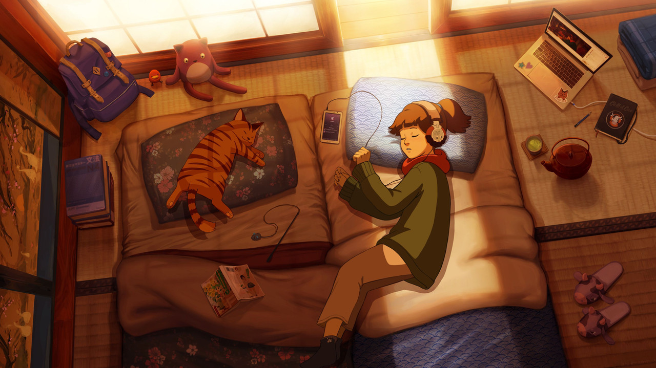 chilledcow-stream-girl-original-drawn-by-julia-shii-11770e9fcaa5ab67b56f5e7ca248ac39-1