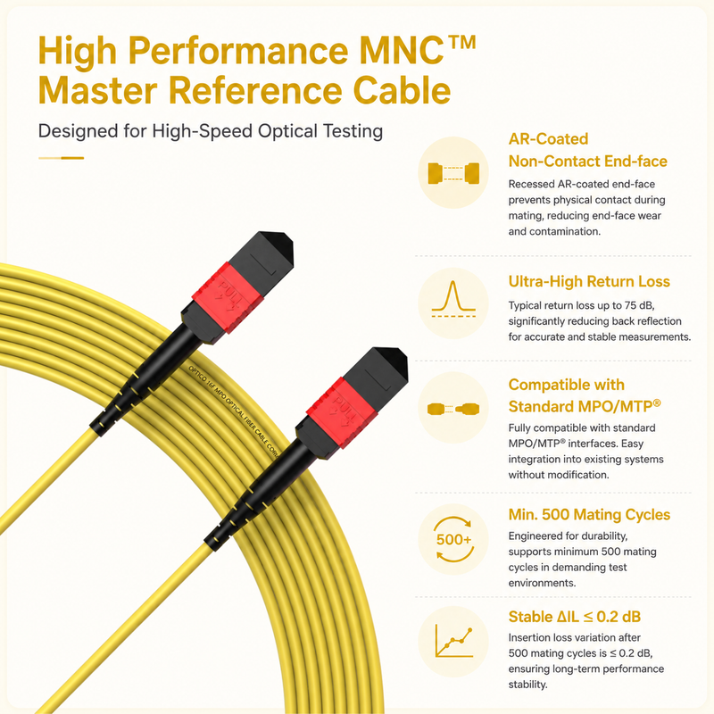 12F AR Coated MPO MTP Trunk Cable