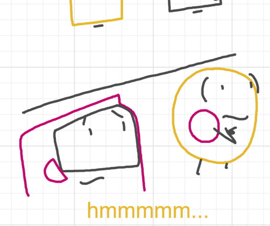 A panel from A Murder On The, episode six of the Board Boards object show by Furretwalk/WalkingFurret.