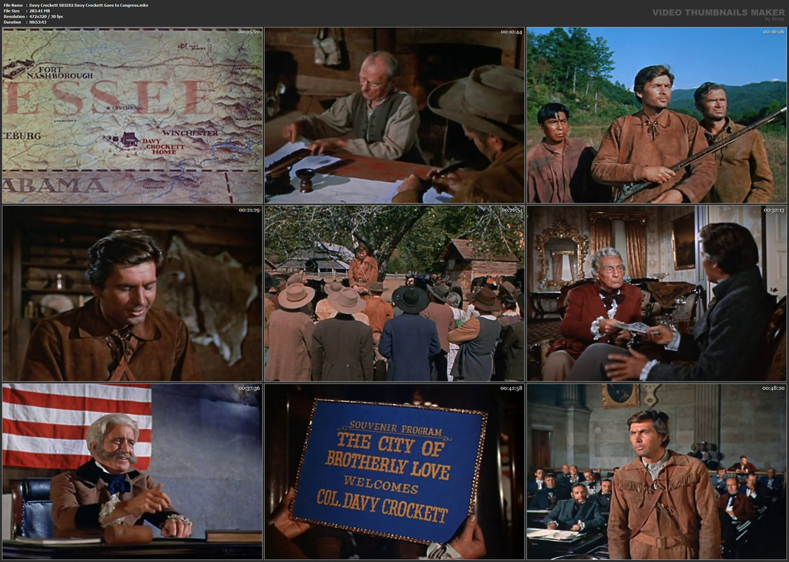 Davy Crockett S01E02 Davy Crockett Goes to Congress.mkv