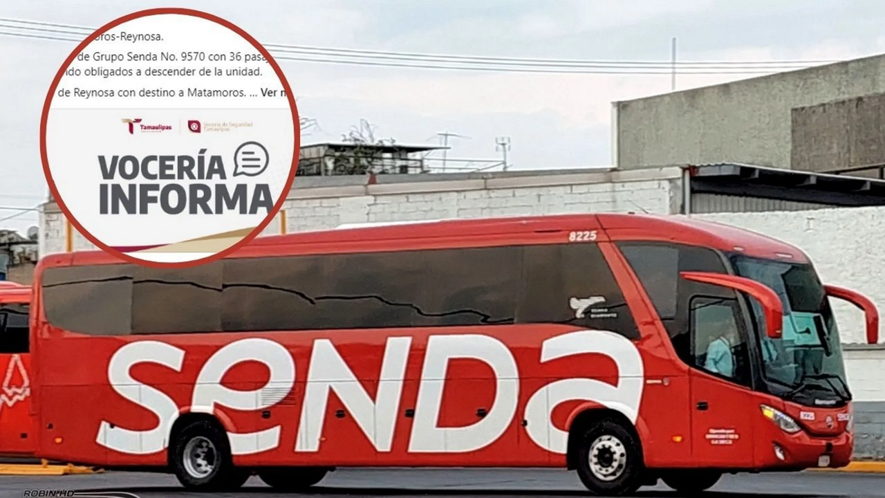 Sicarios se apoderan de autobús y 36 pasajeros son sometidos en Tamaulipas