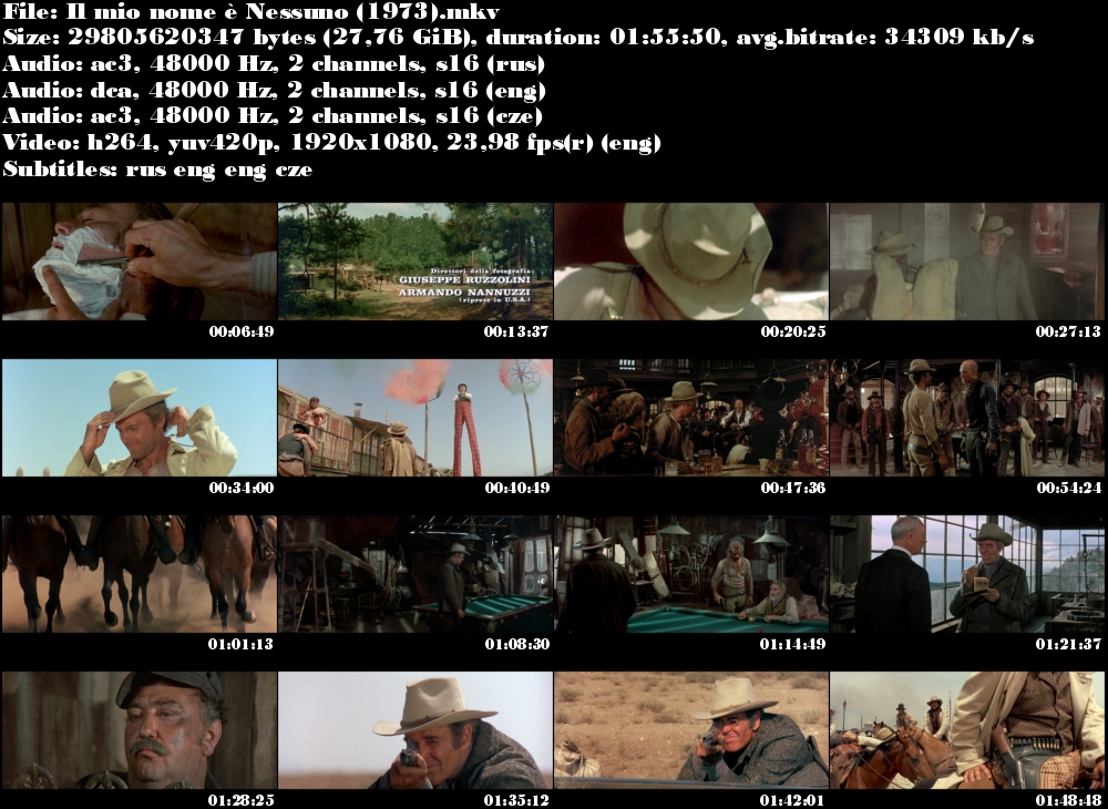 Re: Mé jméno je Nikdo / My Name Is Nobody (1973)
