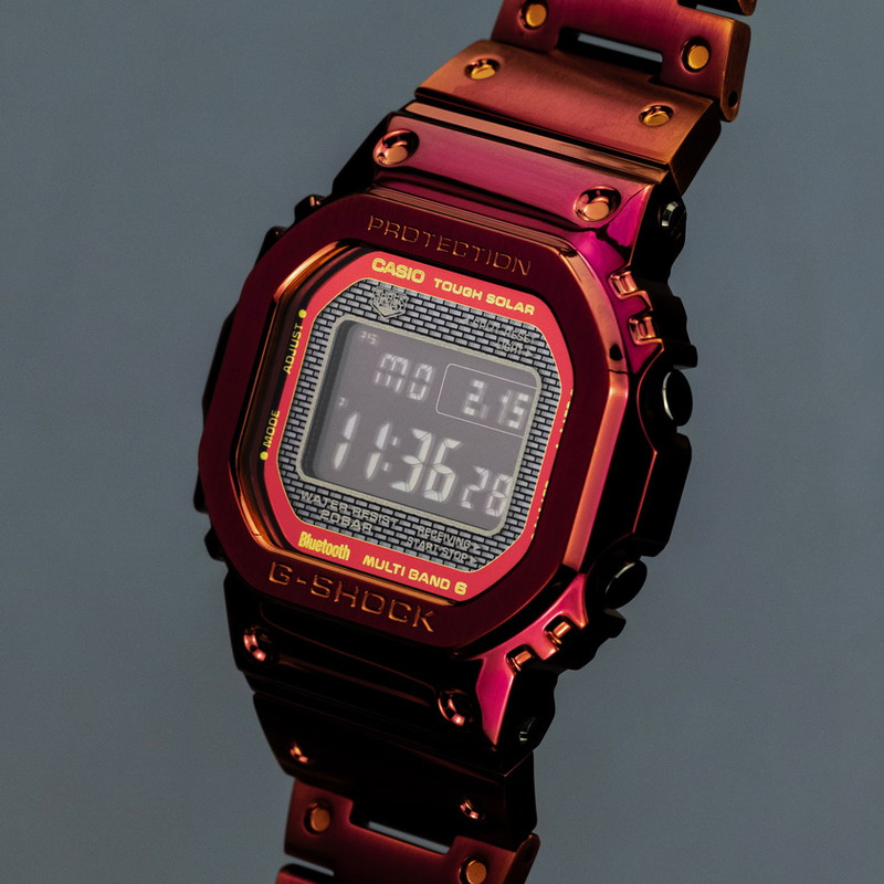 g shock full red