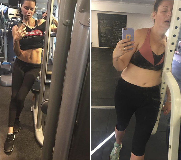 Австралийка пародирует знаменитые фотографии звёзд в "Инстаграме"