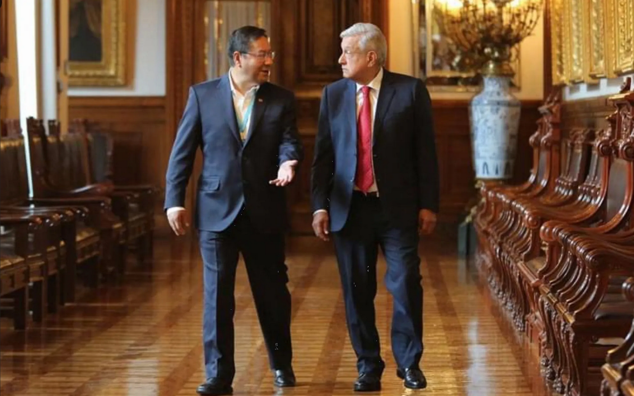 AMLO y presidente de Bolivia dialogan sobre crisis en Ecuador