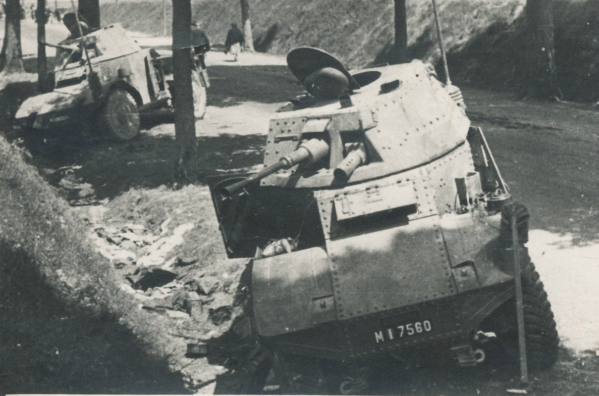 Foto 2.Wk selt. Panzerspähwagen Spähpanzer Panze