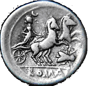 Glosario de monedas romanas. MOSCA. 8