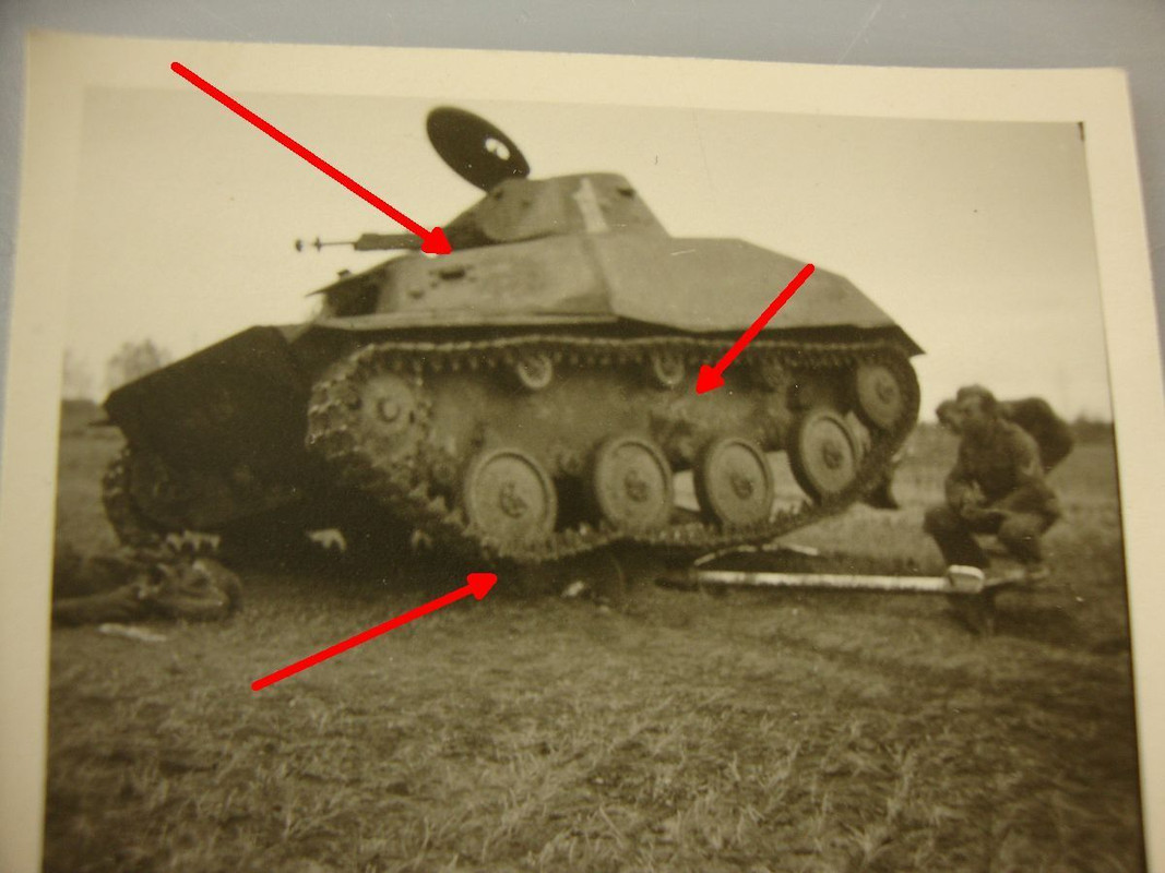 russischer Panzer Typ T-60, T 60, Spähpanzer, Be