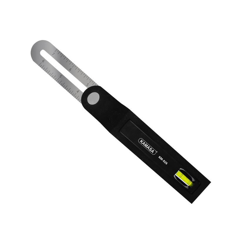 ESCUADRA FALSA C/NIVEL 8" KAMASA