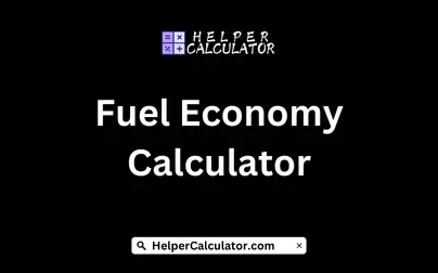 Fuel Economy Calculator