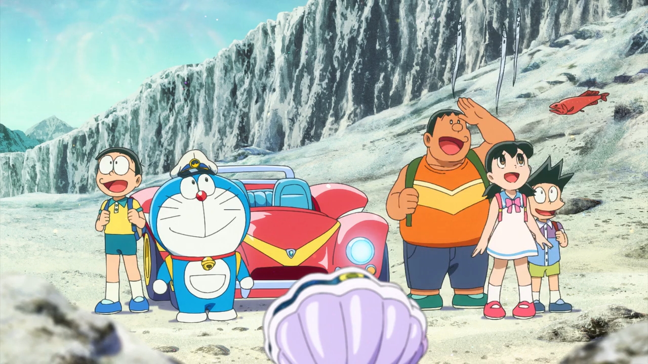 Doraemon the Movie: New Nobita and the Castle of the Undersea Devil 2026 BluRay [Hindi + Tamil + Japanese] 480p 720p ESub Screenshot