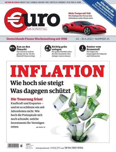 Cover: Euro am Sonntag Finanzmagazin No 25 vom 24  Juni 2022