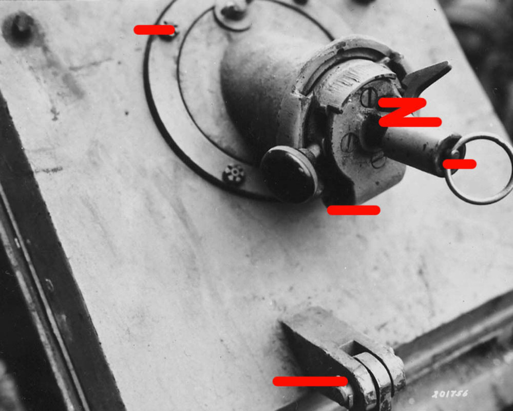 Sturmtiger of Sturmmörser Comp. 1001 examined by