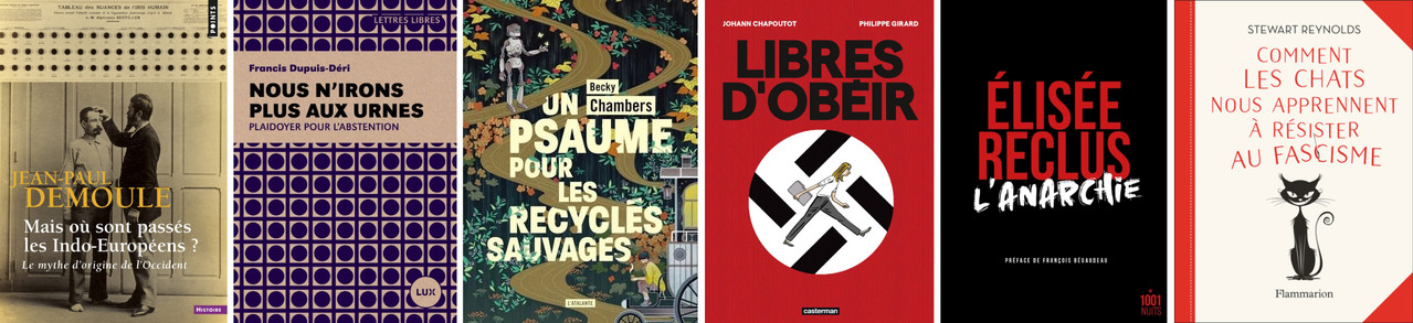 les ouvrages du mois