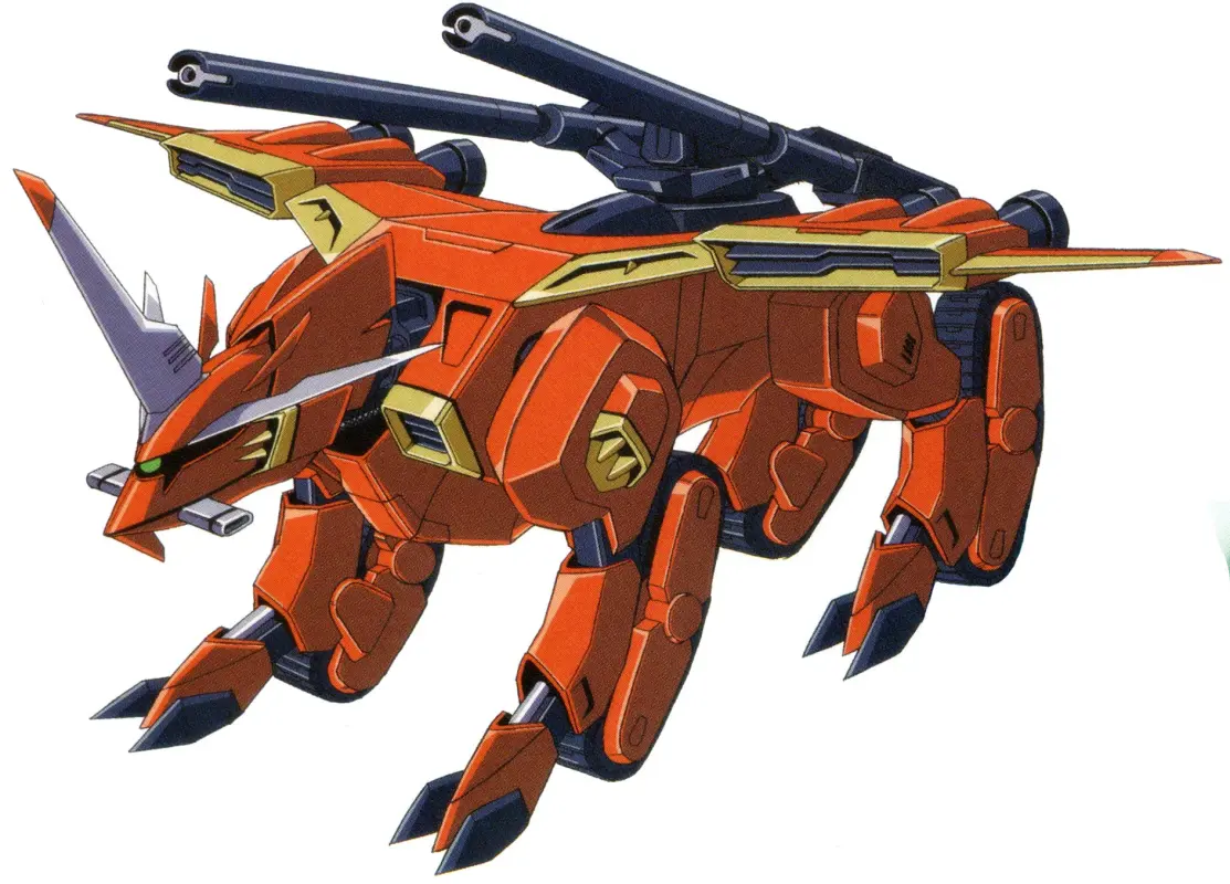 LaGOWE, a dog-like mech from gundam seed