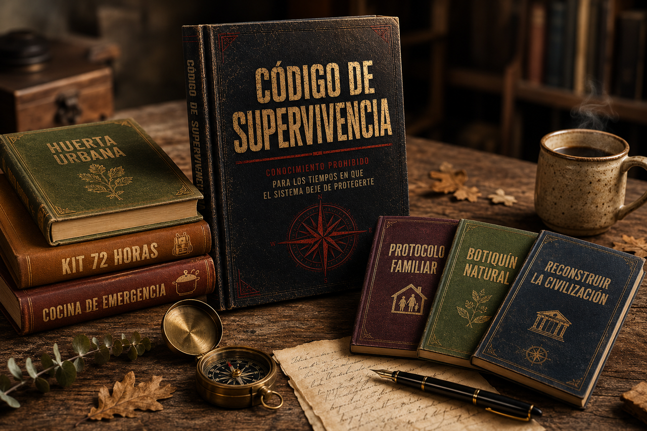 Código de Supervivencia + 6 guías de regalo
