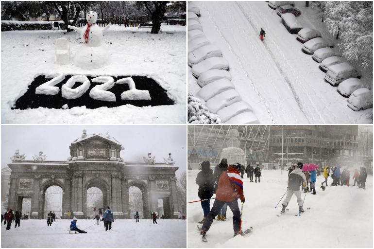 Mi cafetería. - Página 2 Nieve-Centro-Ciudad-Madrid