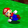 Mario breakdancing GIF