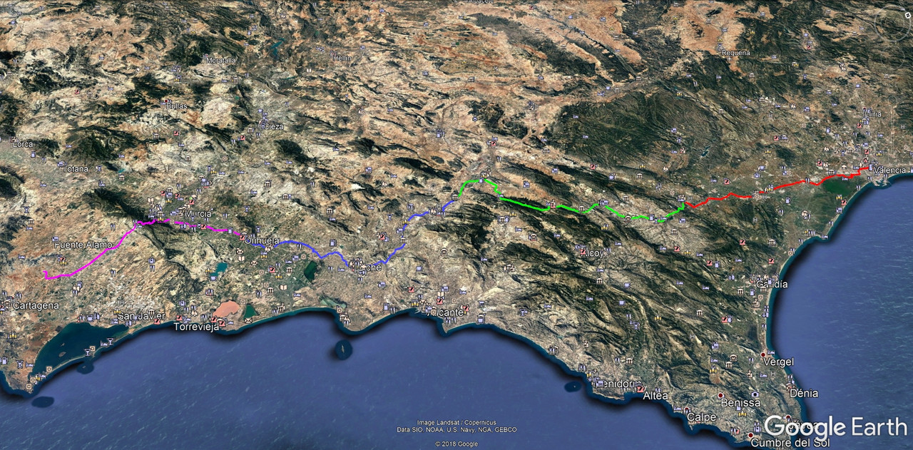 CAMINO DEL CID (DEFENSA DEL SUR) CUATRO-ETAPAS