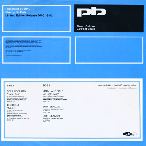 DMC Phat Beats Vol. 191 (Vinyl, 12", 33 ⅓ RPM, Limited Edition)