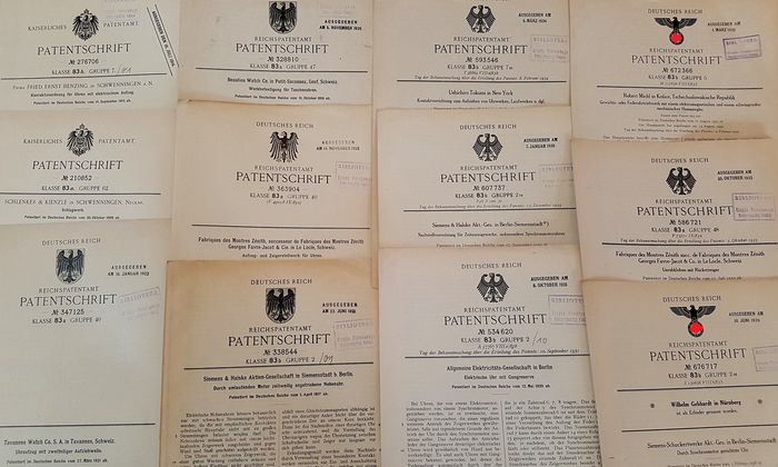 101 Documentos de Registo de Patentes Relojoeiras 17