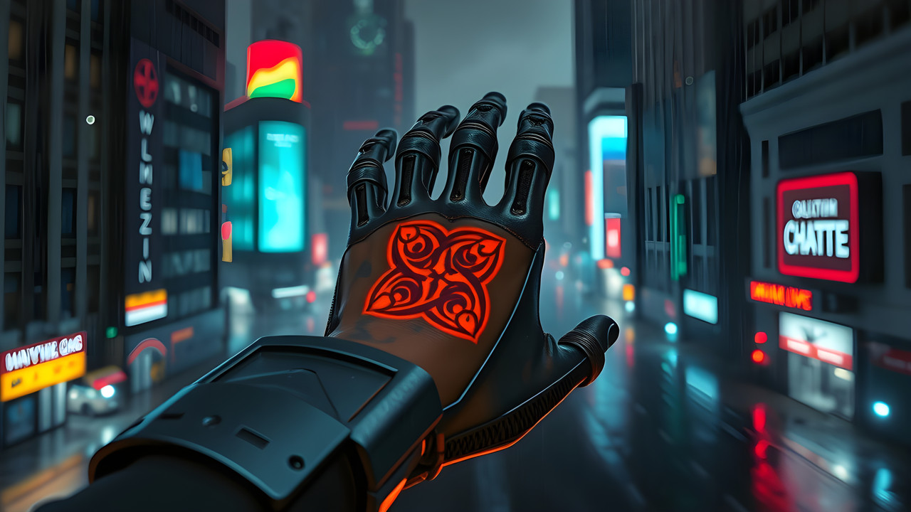 Cyber Rune Arm