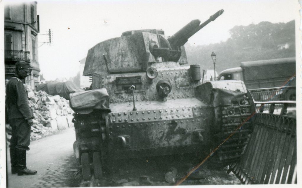 Frankreich belgien Beute Panzer Tank Praga 38T F