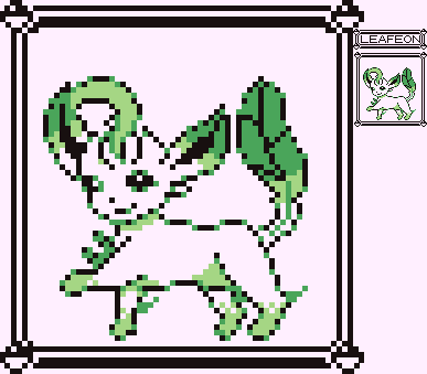 Leafeon Pixel Art