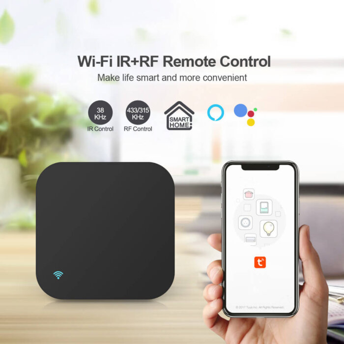 Control remoto inteligente IR WiFi universal.