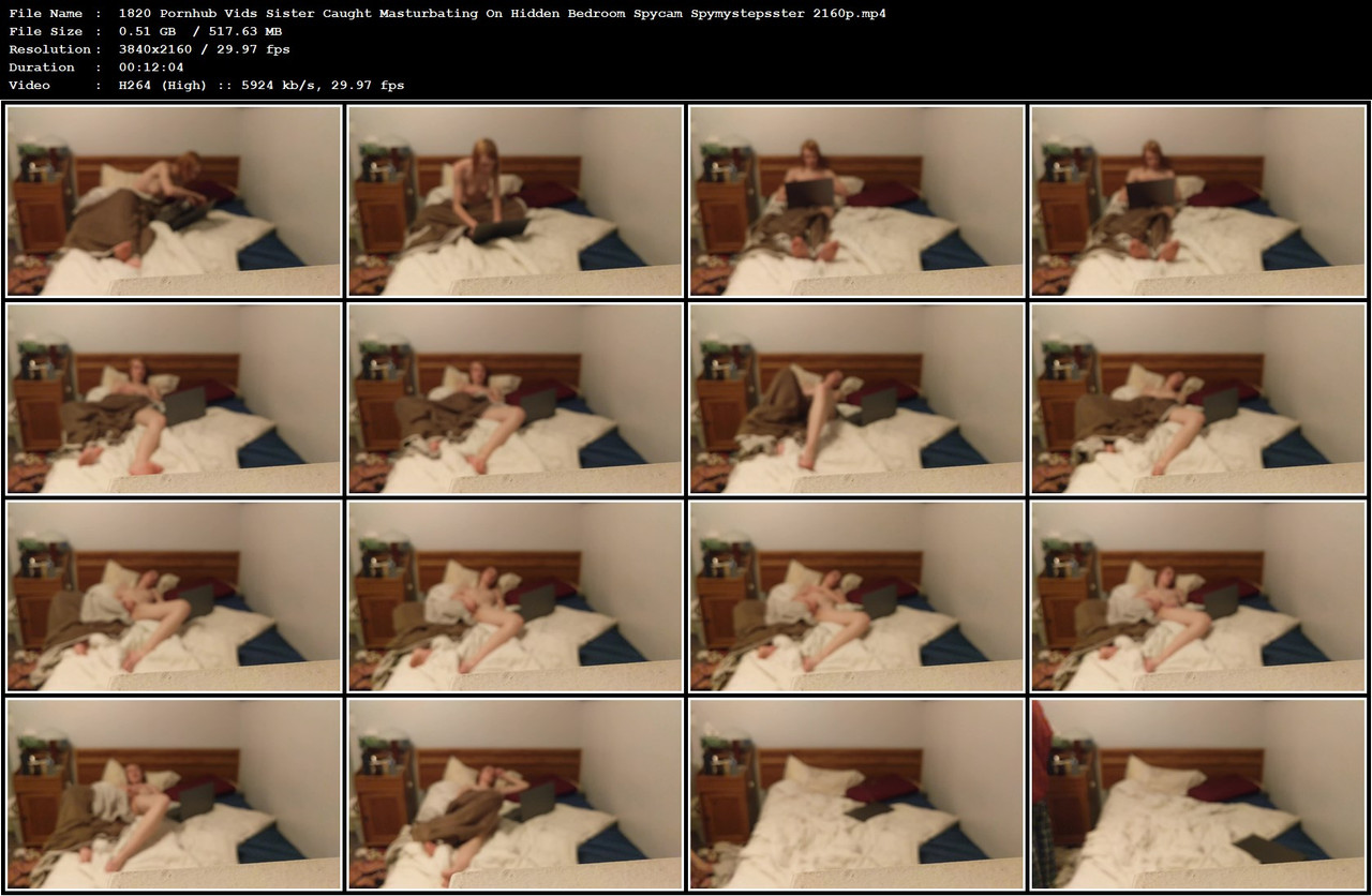 1820 Pornhub Vids Sister Caught Masturbating On Hidden Bedroom Spycam Spymystepsster 2160p mp4