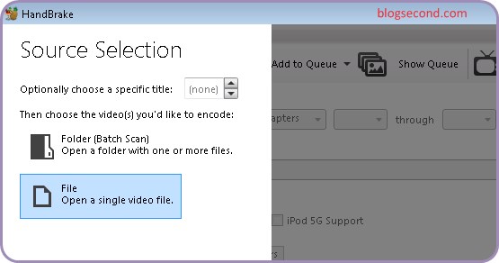 Tutorial Menggunakan Handbrake untuk Mengecilkan Ukuran Video