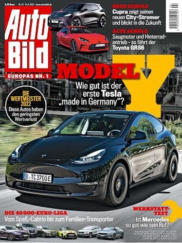 Cover: Auto Bild Magazin No 24 vom 15  Juni 2022